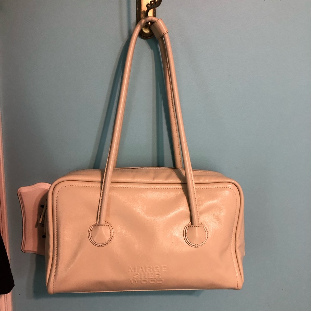 Marge Sherwood beige Boston bag